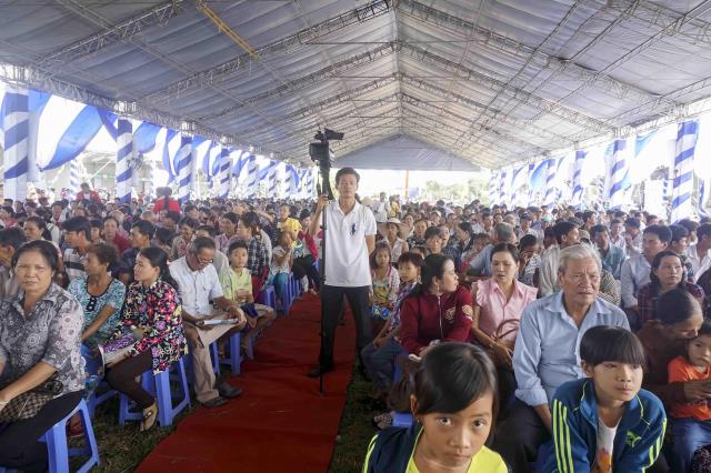 Khán giả tham gia tại An Giang